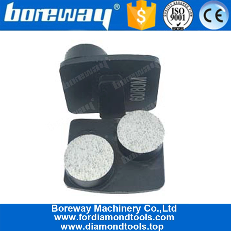 हुस्क्वर्ना रेडी-लॉक कंक्रीट पीस पॉलिशिंग गोल खंड