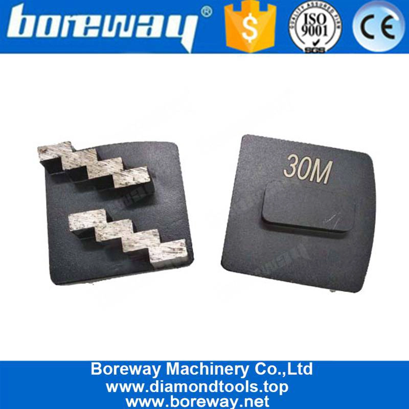 Husqvarna Zig Zag Segmente Floor Metal Bond zum Schleifen