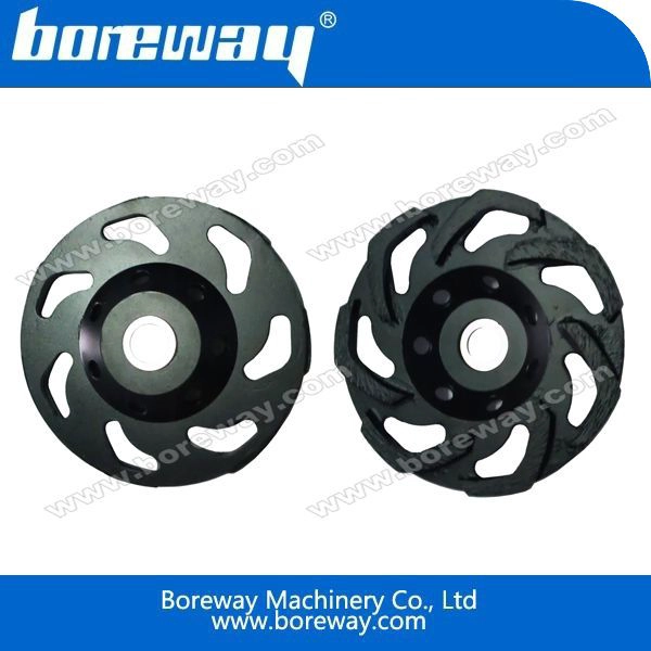 L Shape Sintered Diamond  Rock Cup Wheel