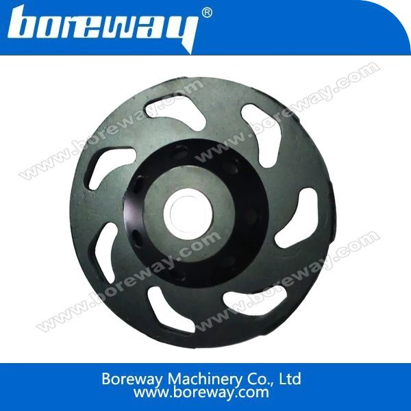 L Shape Sintered Diamond  Rock Cup Wheel