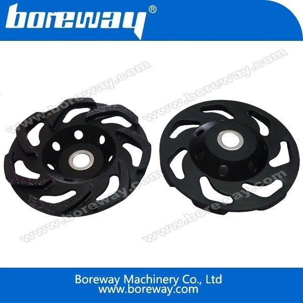 L Shape Sintered Diamond  Rock Cup Wheel