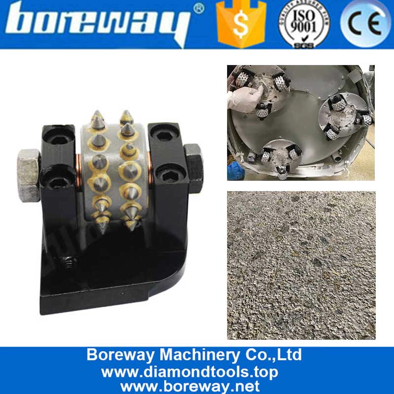 पीस आपूर्तिकर्ताओं के लिए Lavina मिश्र धातु कार्बाइड बुश हैमर रोलर्स कंक्रीट लीची सतह घर्षण उपकरण