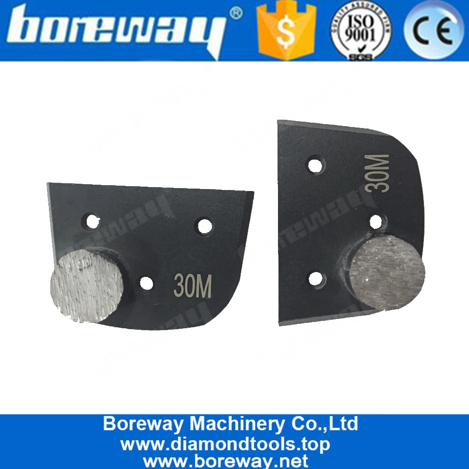 Piatto abrasivo diamantato Lavina con singolo segmento tondo