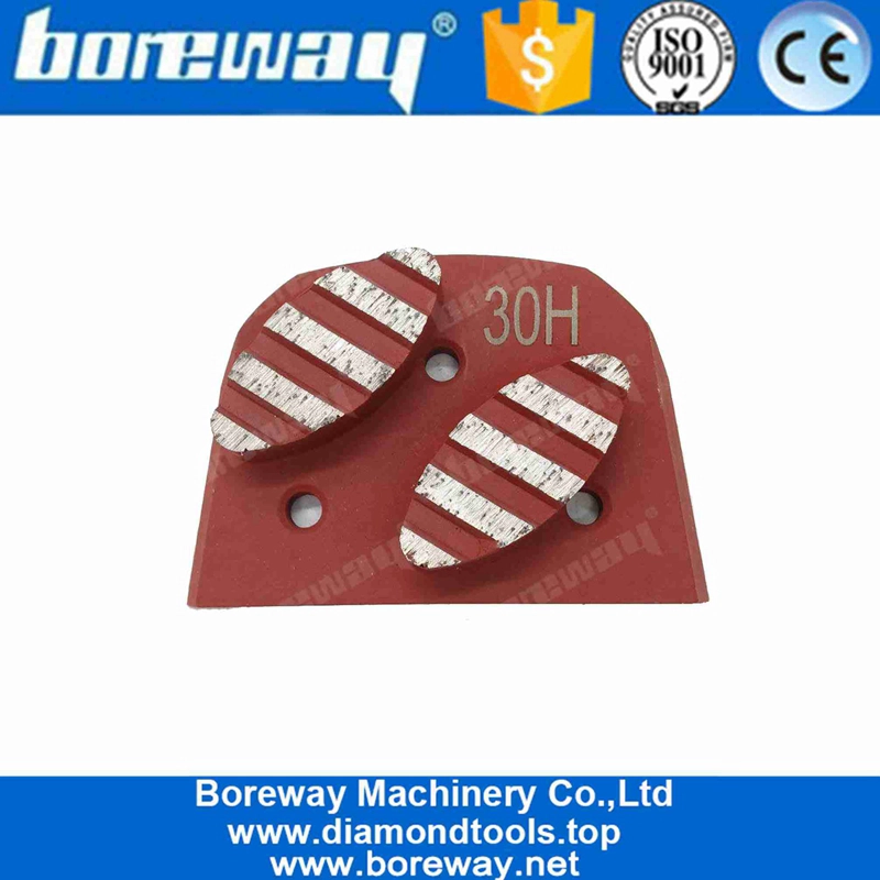 लवीना ओवल सेगमेंट एब्स्रेसिव ग्राइंडिंग पॉलिशिंग पैड