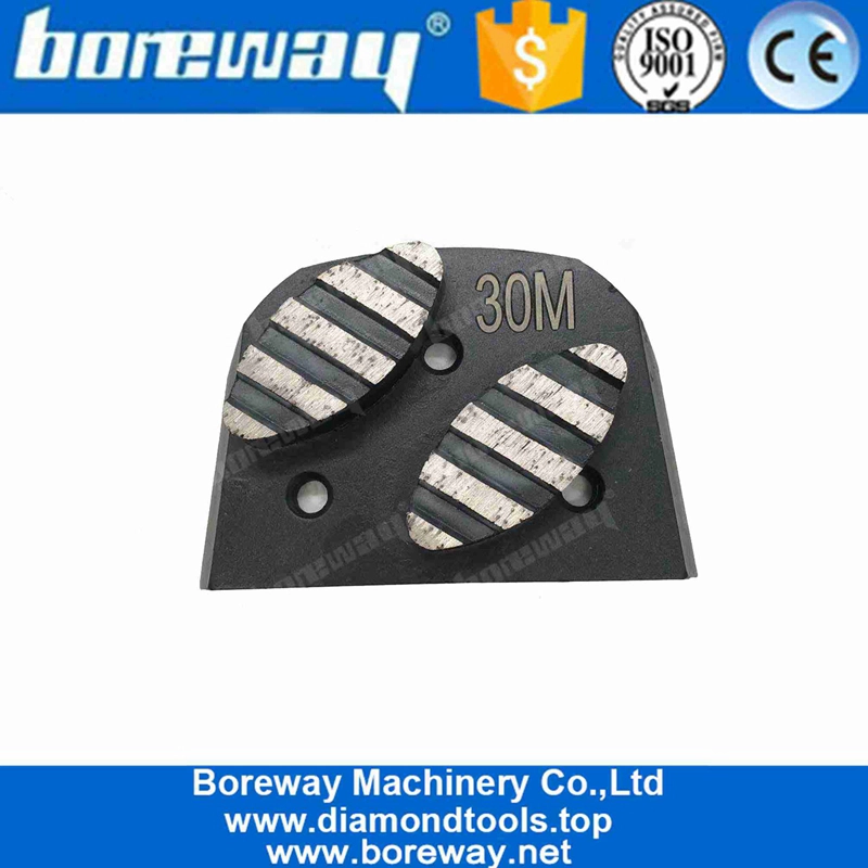 लवीना ओवल सेगमेंट एब्स्रेसिव ग्राइंडिंग पॉलिशिंग पैड