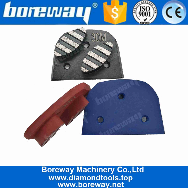 लवीना ओवल सेगमेंट एब्स्रेसिव ग्राइंडिंग पॉलिशिंग पैड