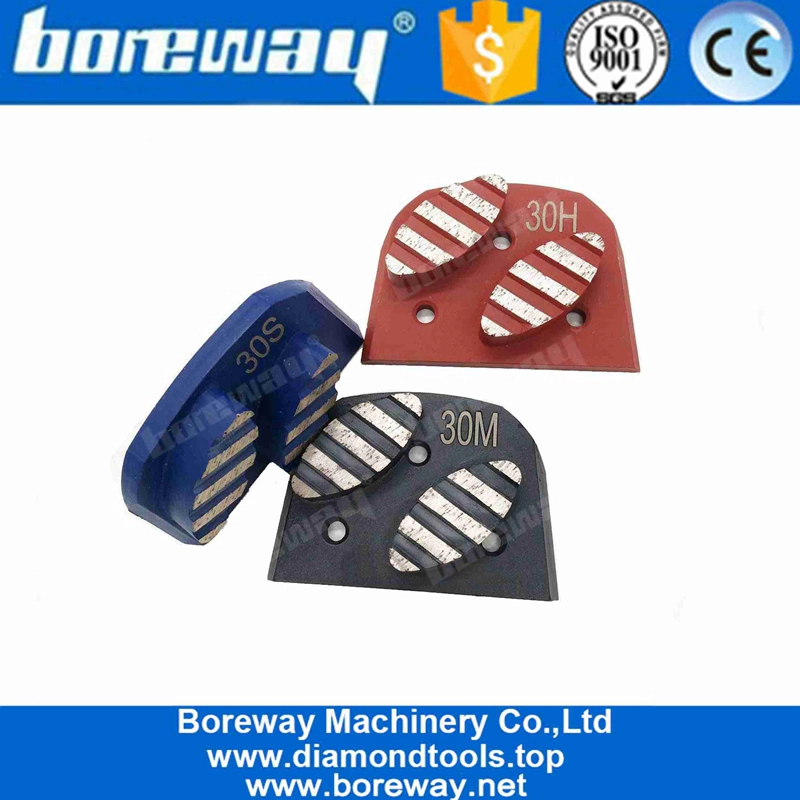 लवीना ओवल सेगमेंट एब्स्रेसिव ग्राइंडिंग पॉलिशिंग पैड