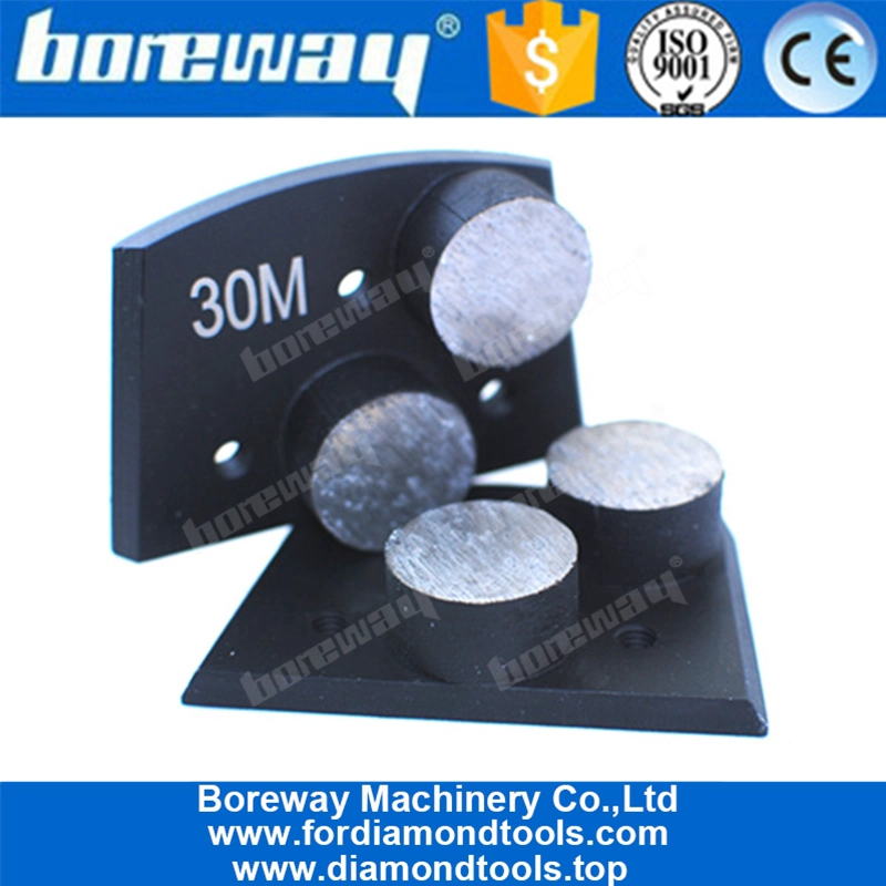 Lavina Two Circular Segments Metal Grinding Pad For Floor