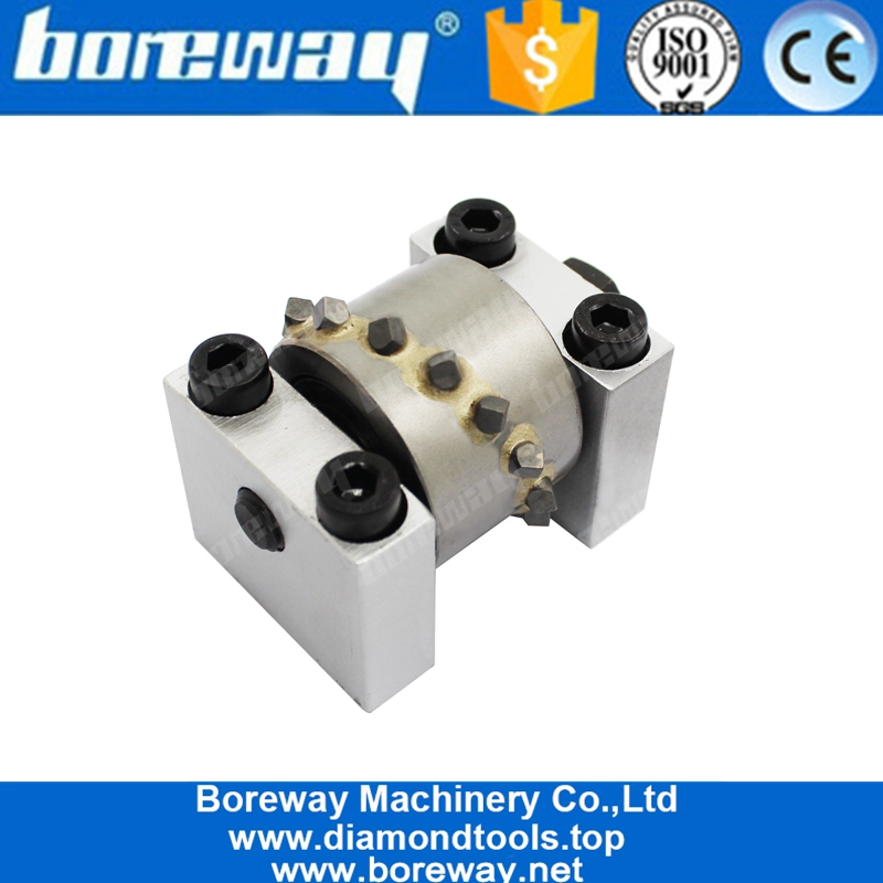 Testa a martello Husqvarna Diamond Bush strumento superficie Litchi per calcare marmo pietra arenaria granito cemento