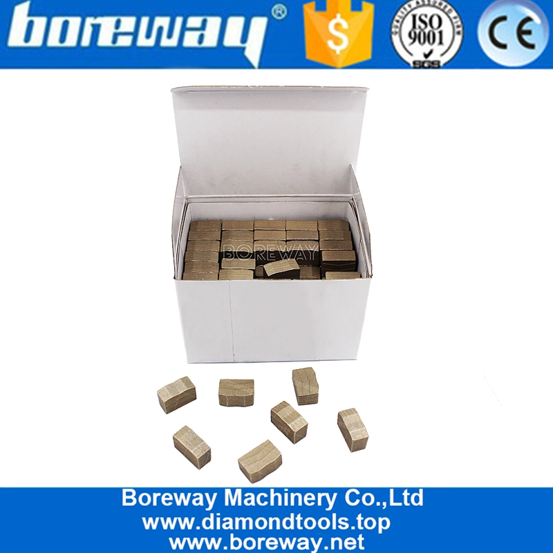 Niedriger Preis M-Form-Diamantsegment zum Schneiden von Granit Sandsteinblock