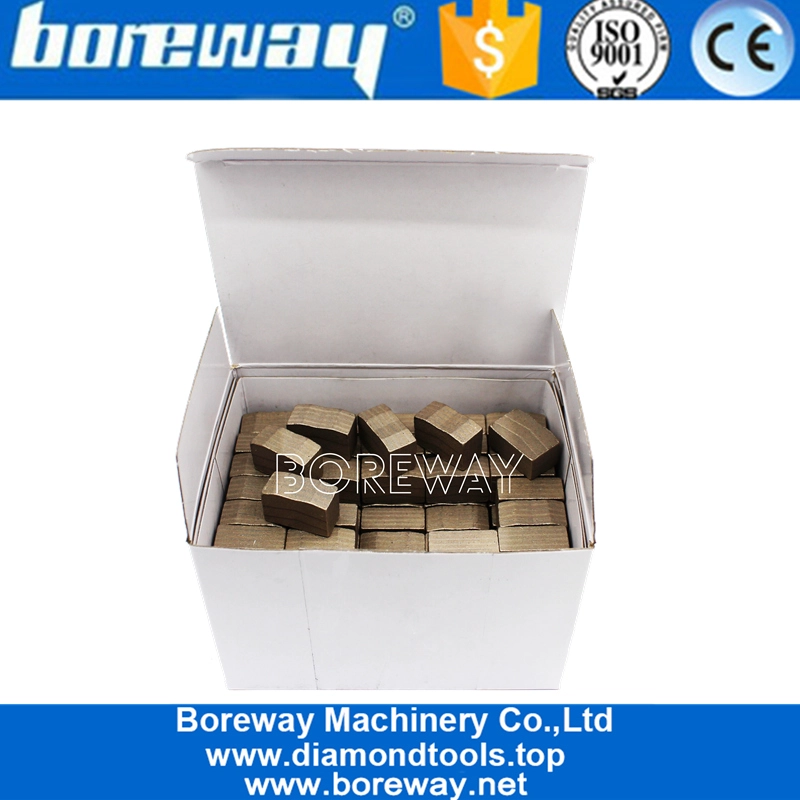 Niedriger Preis M-Form-Diamantsegment zum Schneiden von Granit Sandsteinblock