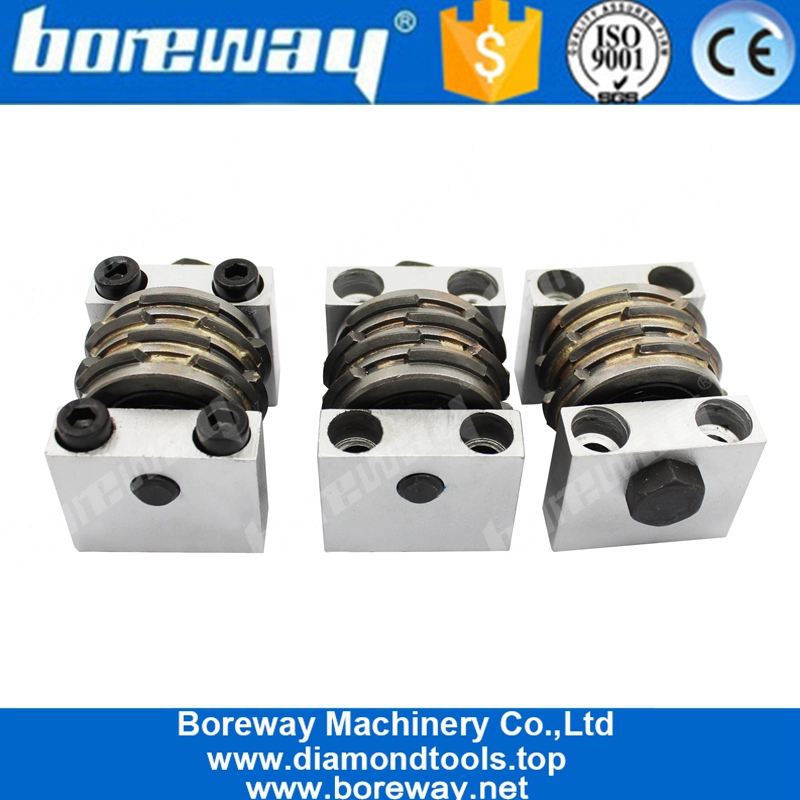 Rullo a martello Bush con finitura a virgola media per pavimenti in marmo e pietra