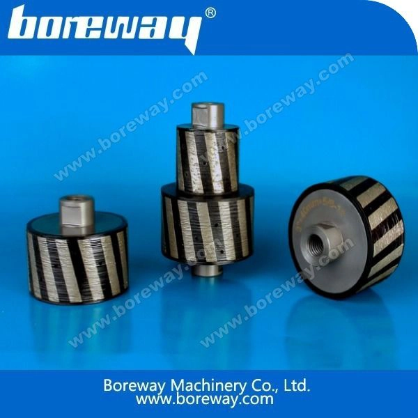 धातु बंधन और राल पहिया पीस शून्य सहिष्णुता भरा