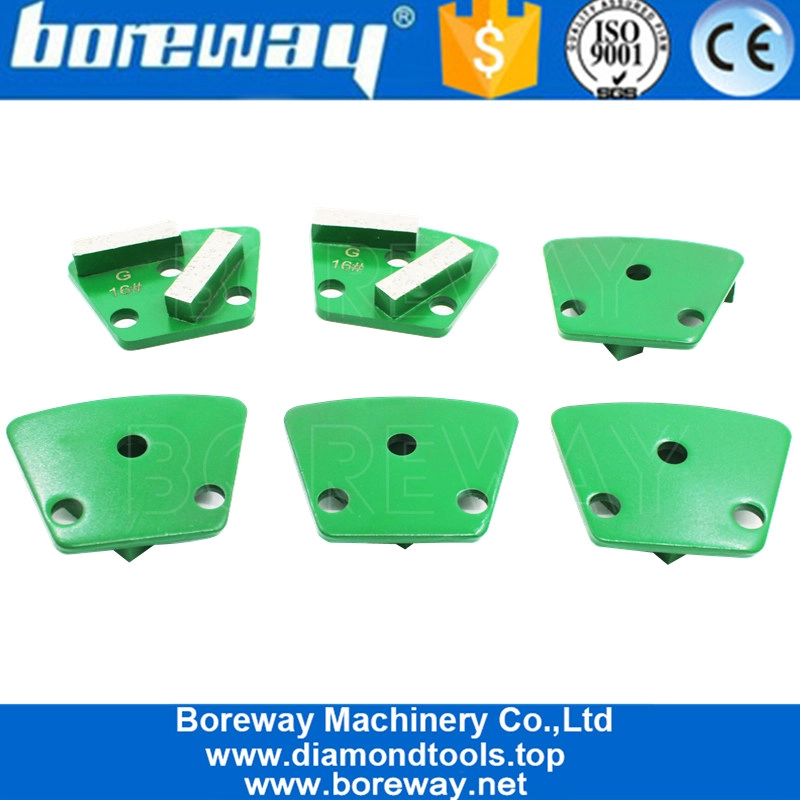 Metallbindung Trapezförmiges Schleifschuh-Block für Granit-Lieferanten