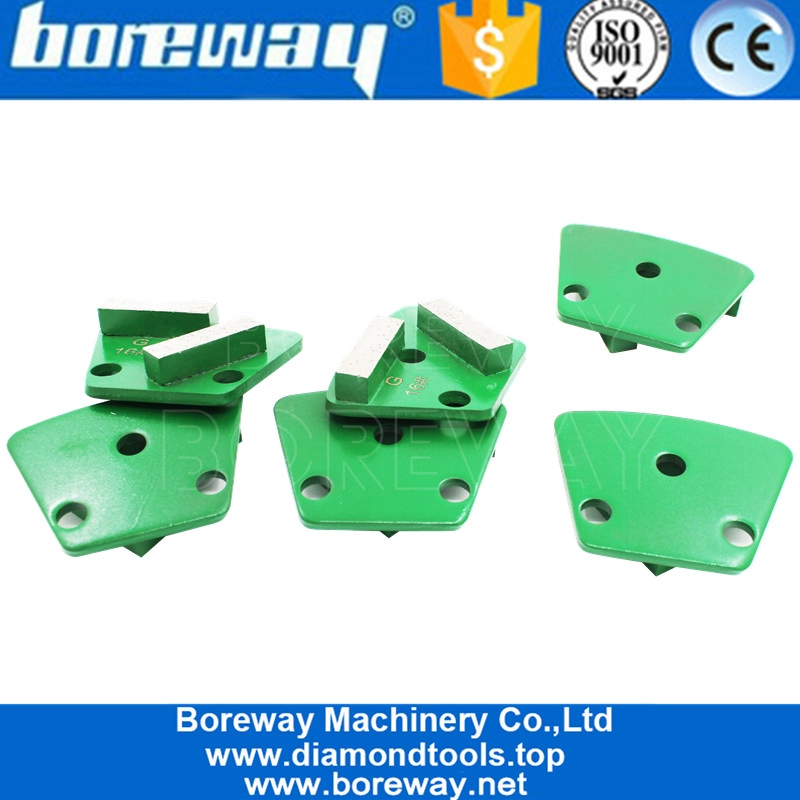 Metallbindung Trapezförmiges Schleifschuh-Block für Granit-Lieferanten