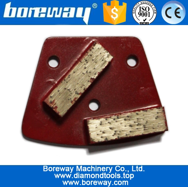 Metal diamond floor grinding pads