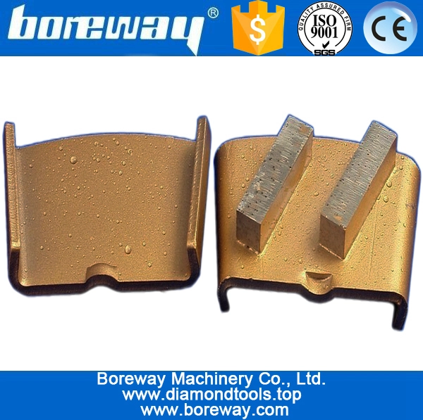 Metal diamond floor grinding pads