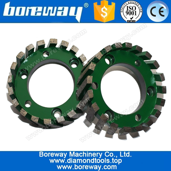 NC Strumenti Turbo Denti segmento Heavy Duty Stubbing Wheel