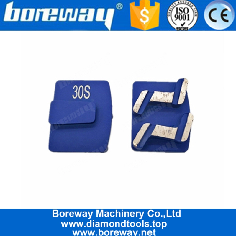 Neues Design Z-Form Segmente Metallbindung Schleifscheibe Redi Lock Diamant Betonschleifschuhe Für Betonboden