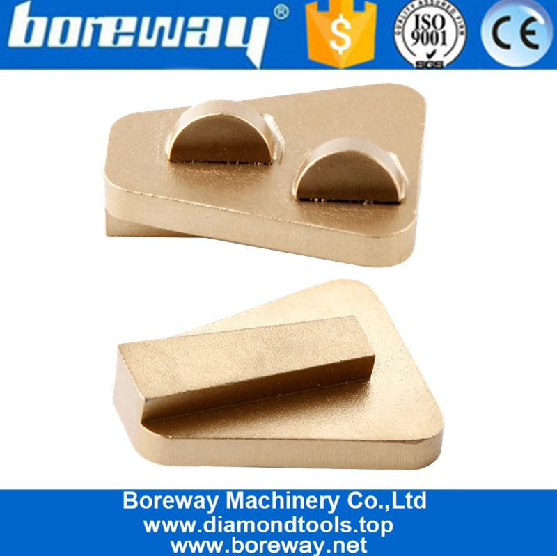 Novos produtos 1/2 PCD de segmento triangular de ferramentas epóxi Redi Lock Scanmaskin disco de retificação para remoção de revestimentos de piso