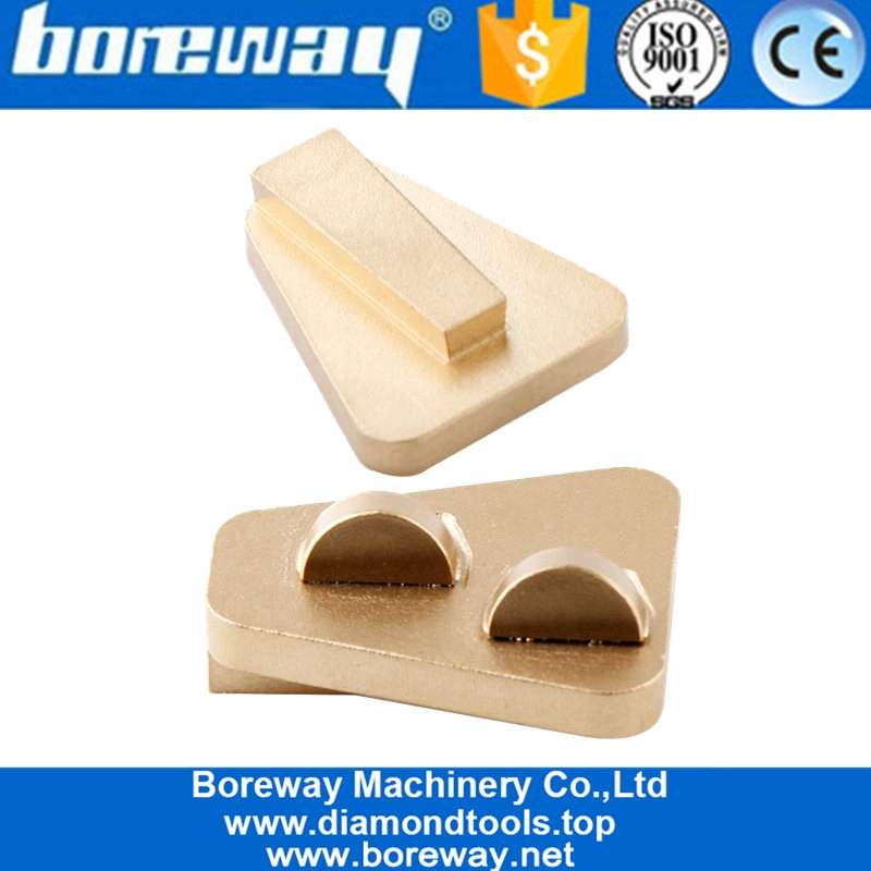 Novos produtos 1/2 PCD de segmento triangular de ferramentas epóxi Redi Lock Scanmaskin disco de retificação para remoção de revestimentos de piso