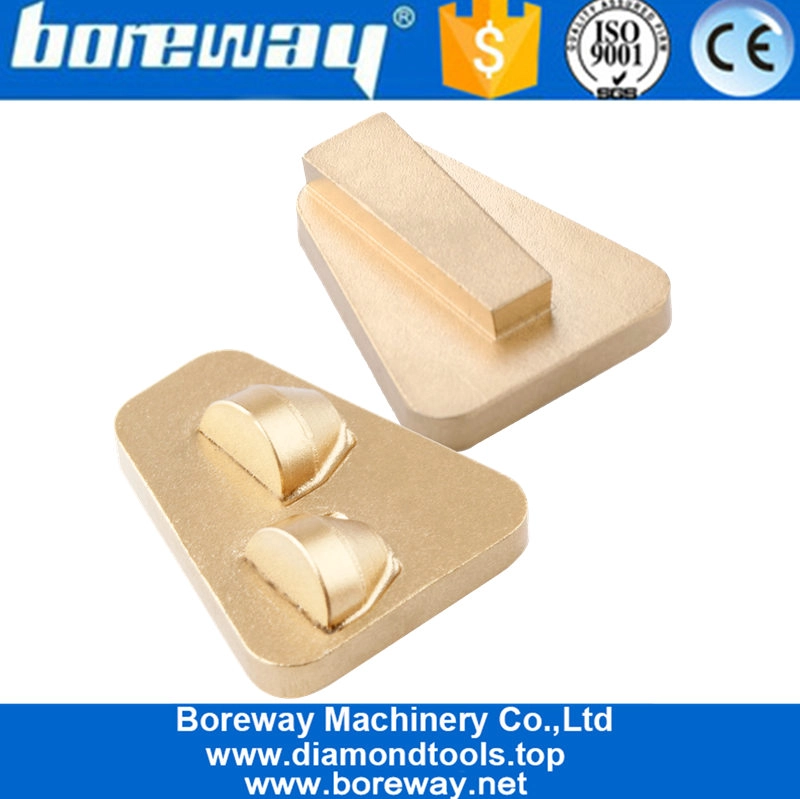 Novos produtos 1/2 PCD de segmento triangular de ferramentas epóxi Redi Lock Scanmaskin disco de retificação para remoção de revestimentos de piso