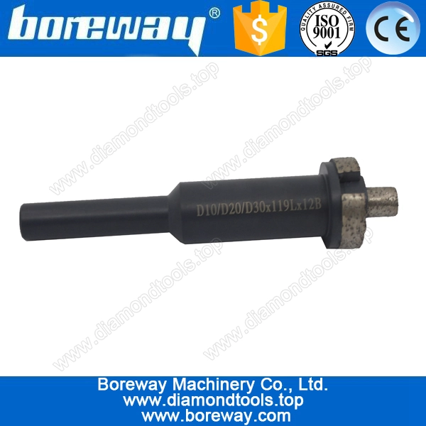 नए उत्पाद: D30 * D20 * D10 * 119 L * 12B चांदी वेल्डिंग clamping रॉड डायमंड ड्रिल बिट्स के लिए पत्थर गमला