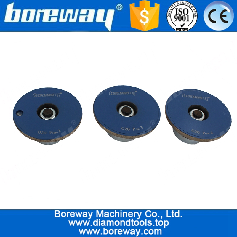 O20xM10連続ダイヤモンドルータビットがカウンタ用に使用