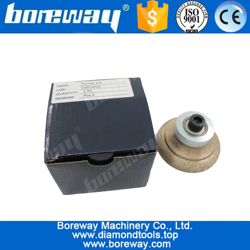 O20xM10連続ダイヤモンドルータビットがカウンタ用に使用