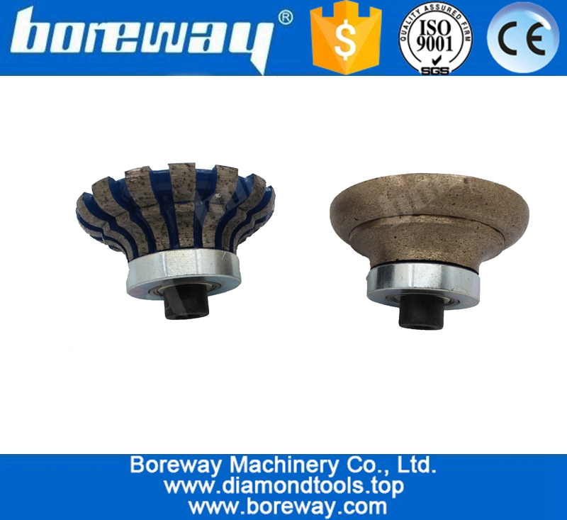 Conceptions de peu de routeur de diamant O20xM10 segmentées pour la dalle