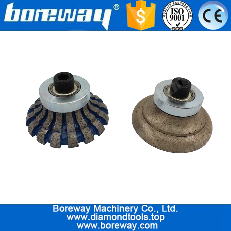 Conceptions de peu de routeur de diamant O20xM10 segmentées pour la dalle