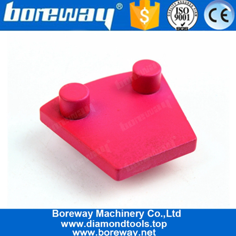 Одна стрелка Сегмент Две булавки Пустые алмазные шлифовальные колодки для ремонта бетона Terrazzo Floor