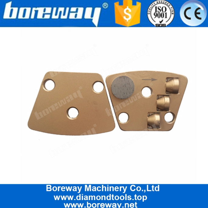 Dischi abrasivi diamantati trapezoidali con punta in PCD Disco abrasivo per la rimozione del rivestimento con colla epossidica