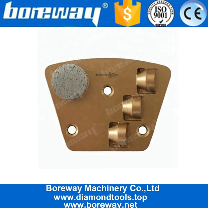 Dischi abrasivi diamantati trapezoidali con punta in PCD Disco abrasivo per la rimozione del rivestimento con colla epossidica