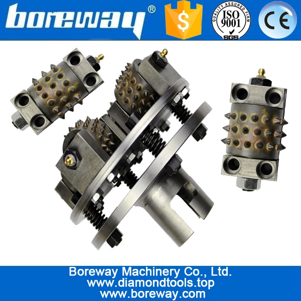 व्यावसायिक डायमंड टूल फैक्टरी आपूर्ति डायमंड बुश हैमर प्लेट डायमंड बुश हैमर रोलर उपकरण