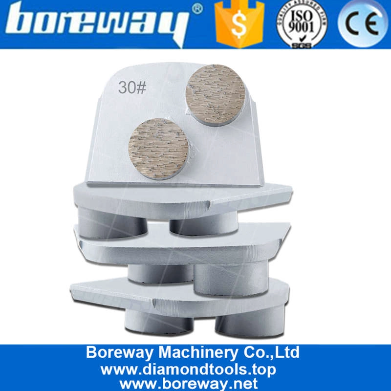 Professional Made In China Wholesale Double Round Grinding Segment Shoe For Concrete Lavina Floor Grinder