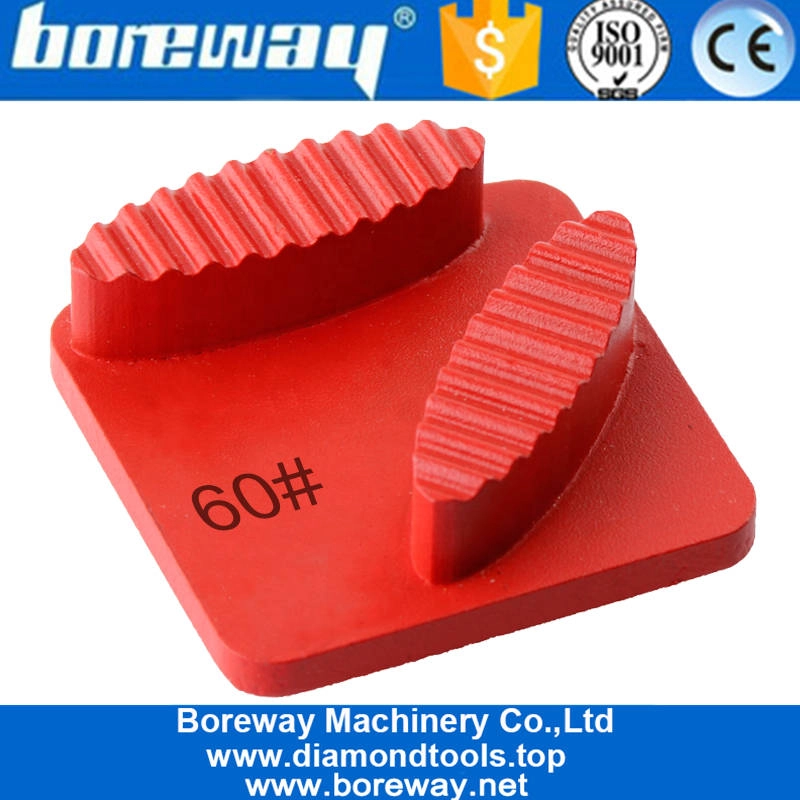 Tampone per molatura professionale Redi-Lock a due forme tonde Utensili diamantati per legante metallico Tamponi per lucidatura per scarpe in cemento per i fornitori