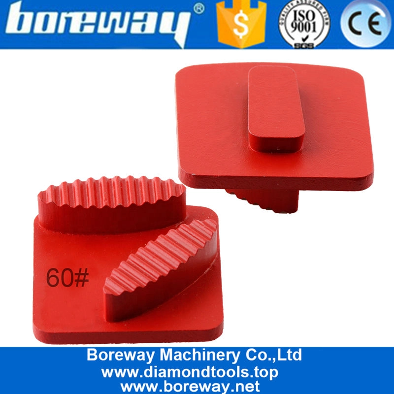 Tampone per molatura professionale Redi-Lock a due forme tonde Utensili diamantati per legante metallico Tamponi per lucidatura per scarpe in cemento per i fornitori