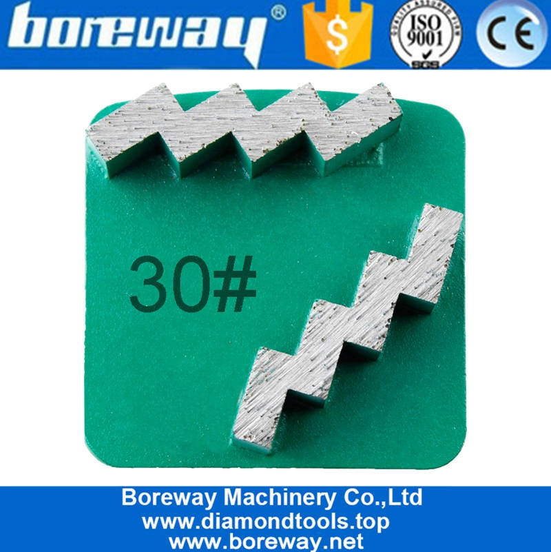 Schnellwechsel Redi Lock Segment Schuh Betonschleifscheiben Diamond Bar für Beton Epoxidboden