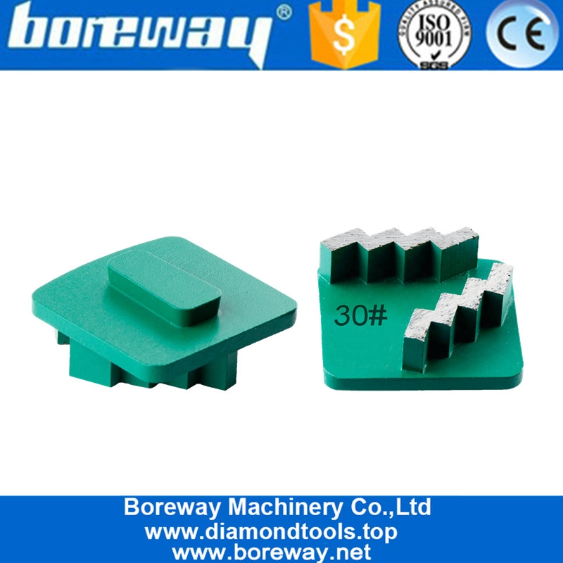 Schnellwechsel Redi Lock Segment Schuh Betonschleifscheiben Diamond Bar für Beton Epoxidboden