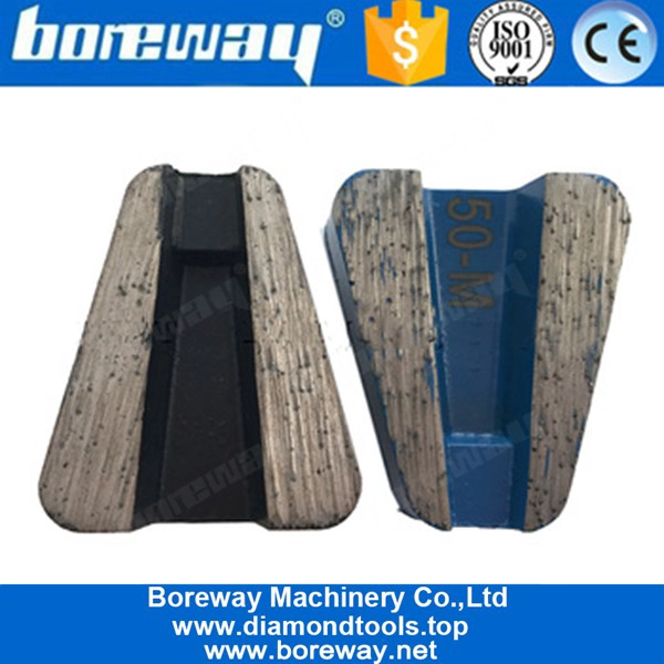 빠른 잠금 Scanmaskin 다이아몬드 콘크리트 바닥 연삭 세그먼트