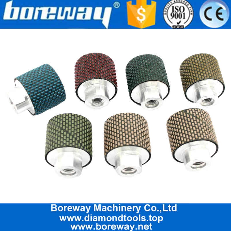 樹脂乾式ダイヤモンドドラムホイールのダイヤモンドドラムホイールマーブルグラナイトスラブエッジ卸売業者