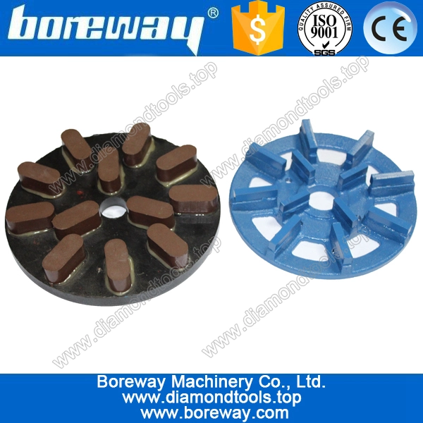 樹脂充填されたダイヤモンド研削ディスク