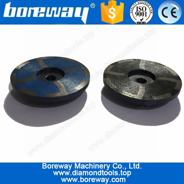 Resin filled granite cup disc