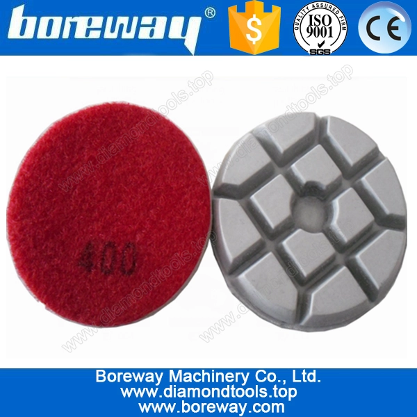 수 지 화강암 바닥 연마 패드, 벨크로 패드 돌을 연마