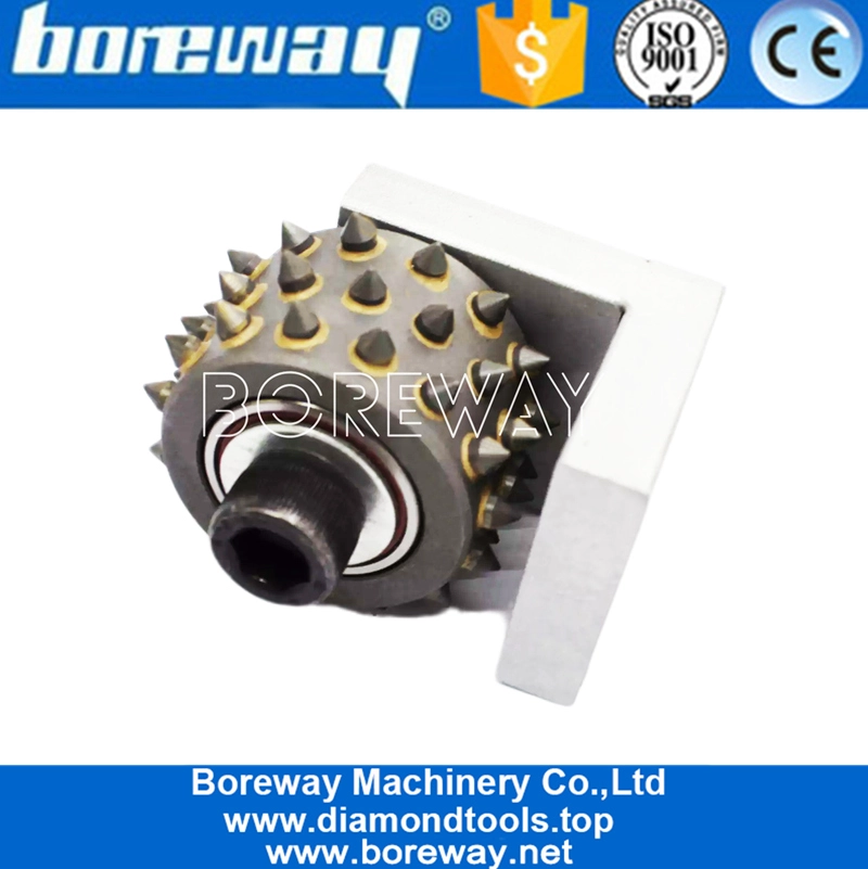 410mm Klindex研削コンクリートプレート用ロータリーブッシュハンマーローラー