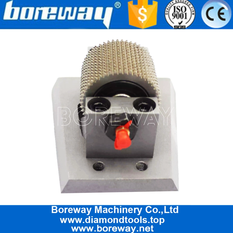 Rotary Horseshoe Multi Point Bush Hammer Roller For Marble