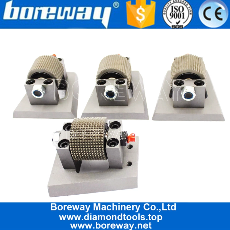 Rotary Horseshoe Multi Point Bush Hammer Roller For Marble