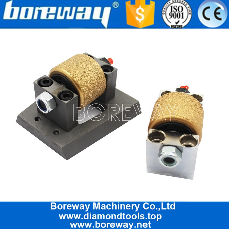 Rotierende Vakuumlötbuschhammerwalze mit Stahlbasis