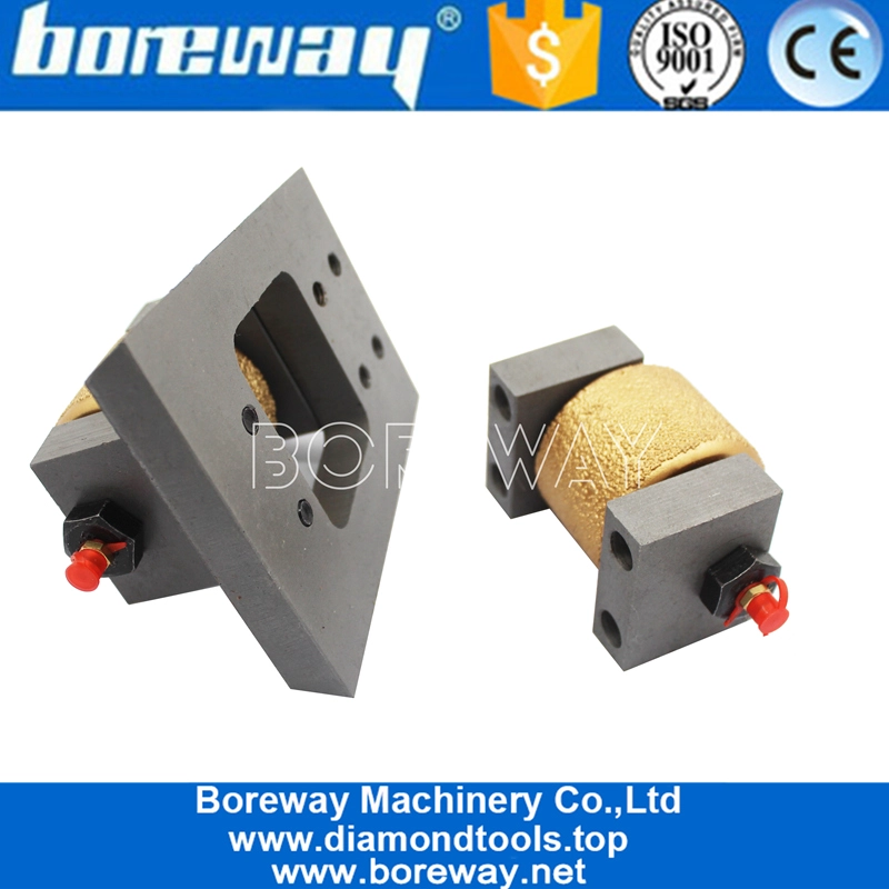 Rotierende Vakuumlötbuschhammerwalze mit Stahlbasis